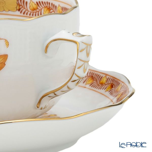 ヘレンド インドの華イエロー 00724-0-00／724 ティーカップ＆ソーサー 200ml