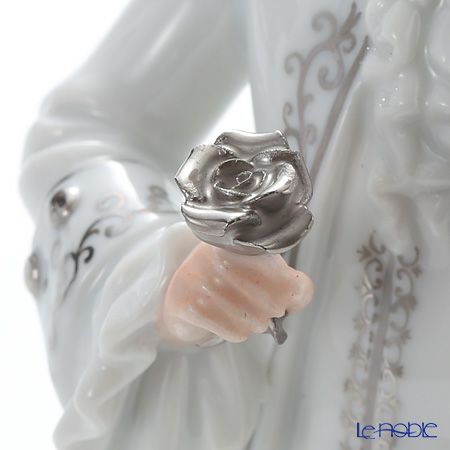 アウガルテン（AUGARTEN） フィギュリン（011212） バラの騎士（リッチデコレーション）