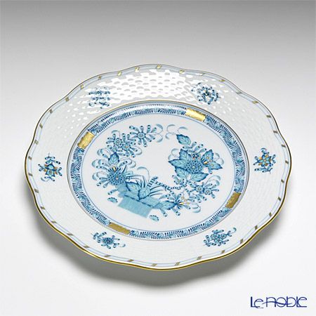 ヘレンド インドの華ターコイズ 00517-0-00 プレート 19cm