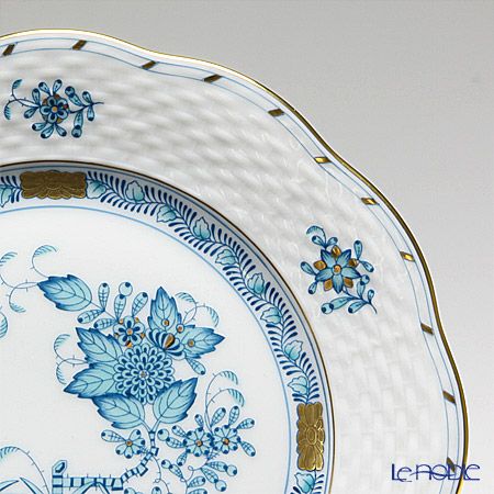 ヘレンド インドの華ターコイズ 00517-0-00 プレート 19cm