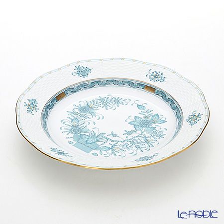 ヘレンド インドの華ターコイズ 00525-0-00 プレート 25cm