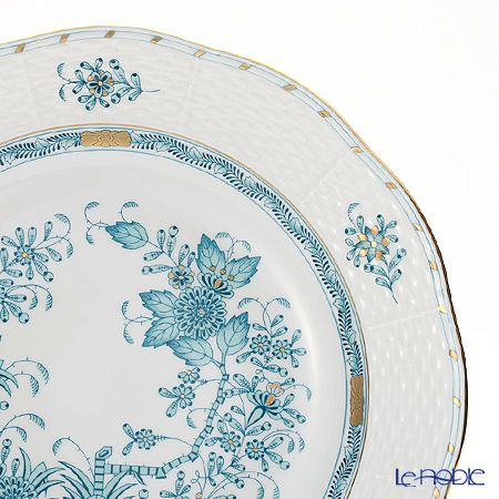 ヘレンド インドの華ターコイズ 00525-0-00 プレート 25cm