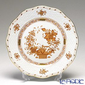 ヘレンド インドの華マロン 00517-1-00／517 プレート 19cm