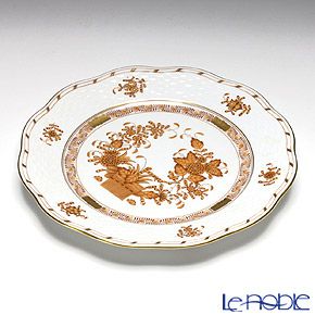 ヘレンド インドの華マロン 00517-1-00／517 プレート 19cm