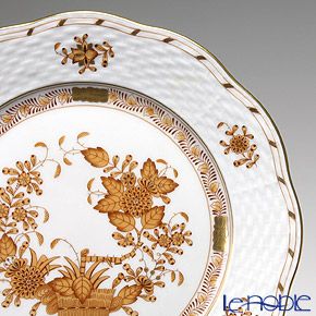 ヘレンド インドの華マロン 00517-1-00／517 プレート 19cm