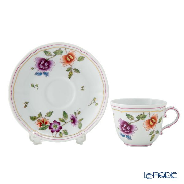 ジノリ1735／リチャード ジノリ（GINORI 1735／Richard Ginori） グランデューカ コーヒーカップ＆ソーサー 120ml（デミタスカップ／モカカップ）