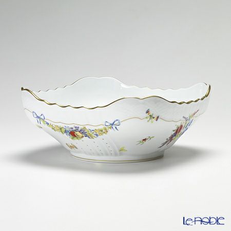 ジノリ1735／リチャード ジノリ（GINORI 1735／Richard Ginori） ファルファッレ フィオリータ サラダボウル（スクエア） 25cm