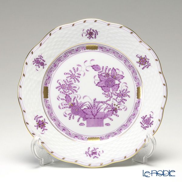 ヘレンド インドの華ライラック 00517-0-00 プレート 19cm