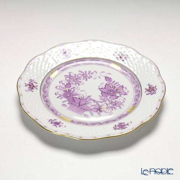 ヘレンド インドの華ライラック 00517-0-00 プレート 19cm