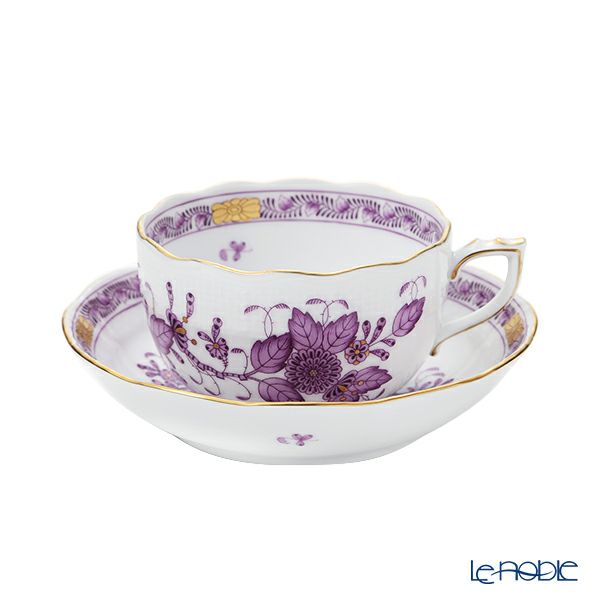ヘレンド インドの華ライラック FL 00704-0-00 ティーカップ＆ソーサー 200ml