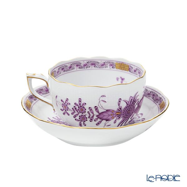ヘレンド インドの華ライラック FL 00704-0-00 ティーカップ＆ソーサー 200ml