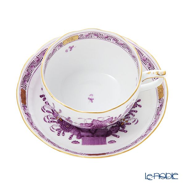 ヘレンド インドの華ライラック FL 00704-0-00 ティーカップ＆ソーサー 200ml