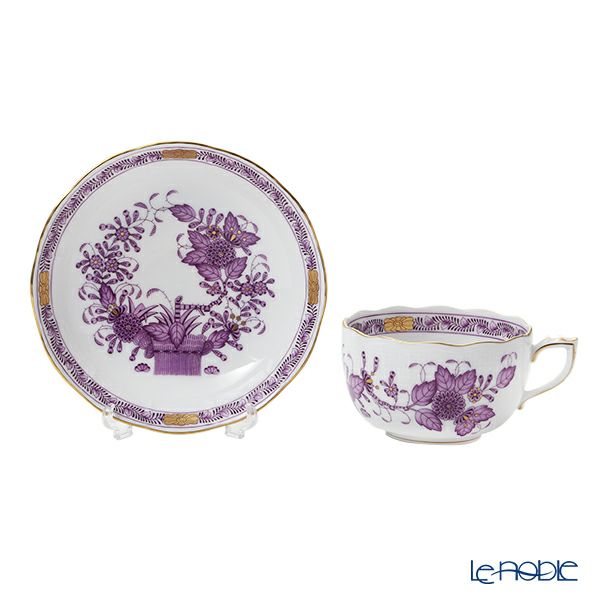 ヘレンド インドの華ライラック FL 00704-0-00 ティーカップ＆ソーサー 200ml