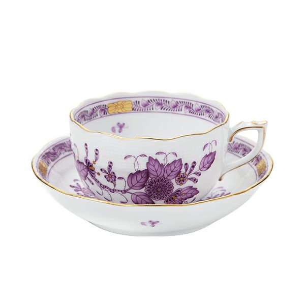 ヘレンド インドの華ライラック FL 00704-0-00 ティーカップ＆ソーサー 200ml