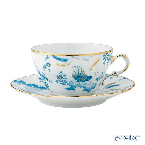 ジノリ1735／リチャード ジノリ（GINORI 1735／Richard Ginori） オーロディドッチァ ターコイズ ティーカップ＆ソーサー 240ml