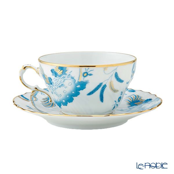 ジノリ1735／リチャード ジノリ（GINORI 1735／Richard Ginori） オーロディドッチァ ターコイズ ティーカップ＆ソーサー 240ml