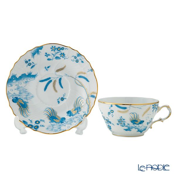 ジノリ1735／リチャード ジノリ（GINORI 1735／Richard Ginori） オーロディドッチァ ターコイズ ティーカップ＆ソーサー 240ml