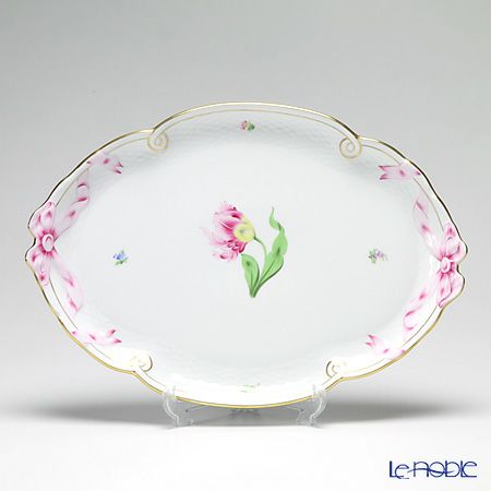 ヘレンド キティ KY-2（ピンク） 00400-0-00 パーティートレイ 38cm