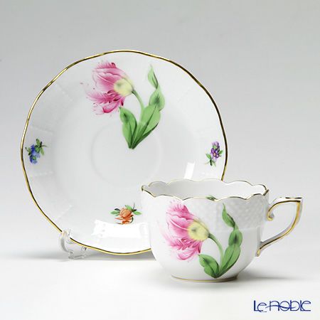 ヘレンド キティ KY-2（ピンク） 00711-0-00 モカカップ＆ソーサー 100ml