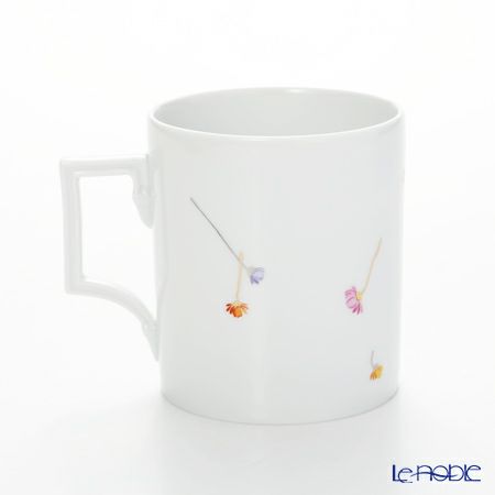 マイセン（Meissen） プレシャスフラワー 018501／55810 マグ 240ml／高さ9cm