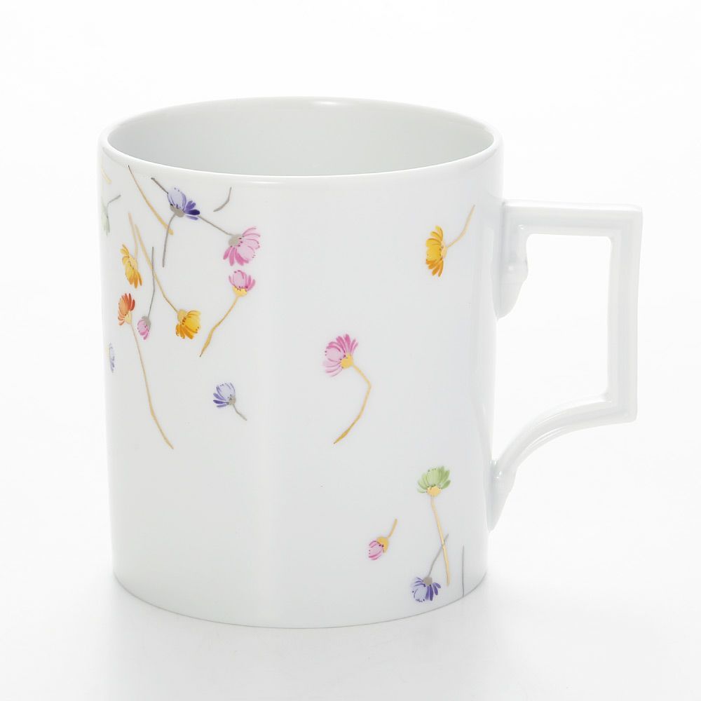マイセン（Meissen） プレシャスフラワー 018501／55810 マグ 240ml／高さ9cm
