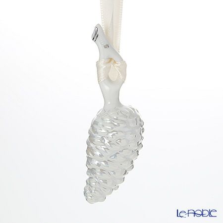 アウガルテン（AUGARTEN） クリスマスコレクション マツカサ シャイニーホワイト