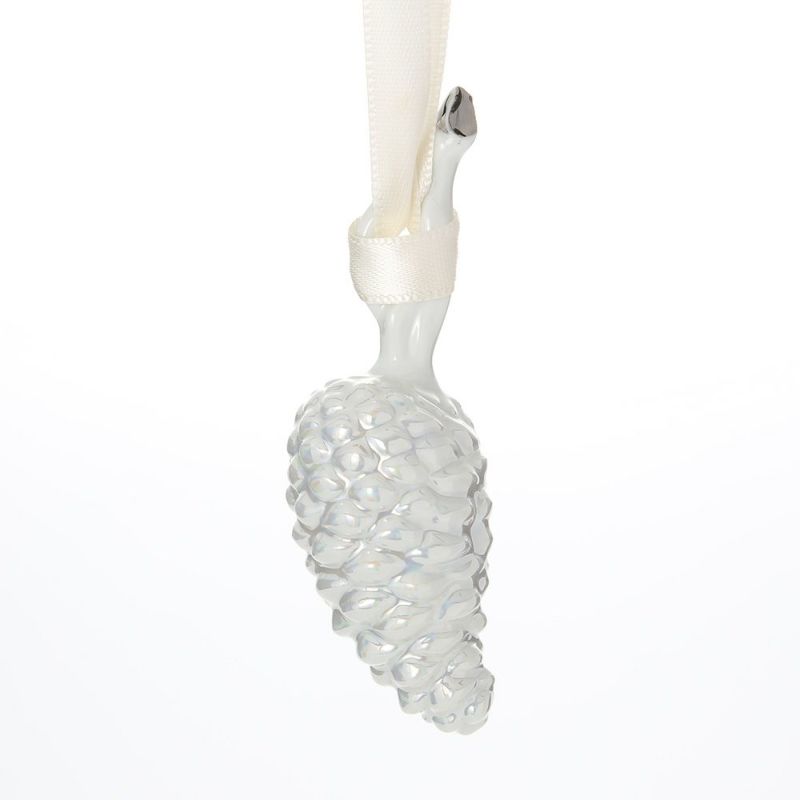 アウガルテン（AUGARTEN） クリスマスコレクション マツカサ シャイニーホワイト