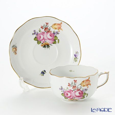 ヘレンド ザクセンフラワー VBSO-1 00724-0-00／724 ティーカップ＆ソーサー 200ml