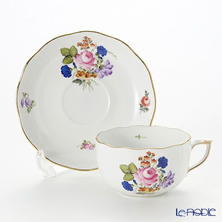 ヘレンド ザクセンフラワー VBSO-2 00724-0-00／724 ティーカップ＆ソーサー 200ml