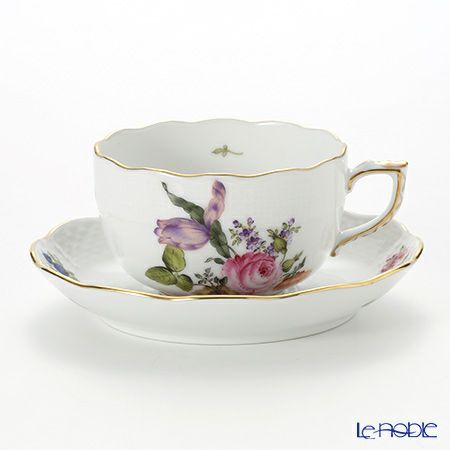 ヘレンド ザクセンフラワー VBSO-3 00724-0-00／724 ティーカップ＆ソーサー 200ml