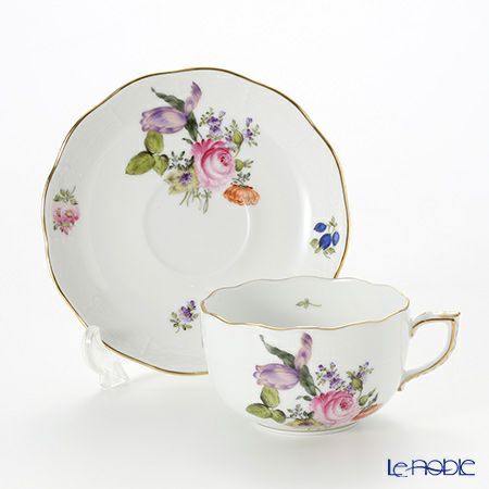 ヘレンド ザクセンフラワー VBSO-3 00724-0-00／724 ティーカップ＆ソーサー 200ml