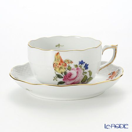 ヘレンド ザクセンフラワー VBSO-5 00724-0-00／724 ティーカップ＆ソーサー 200ml