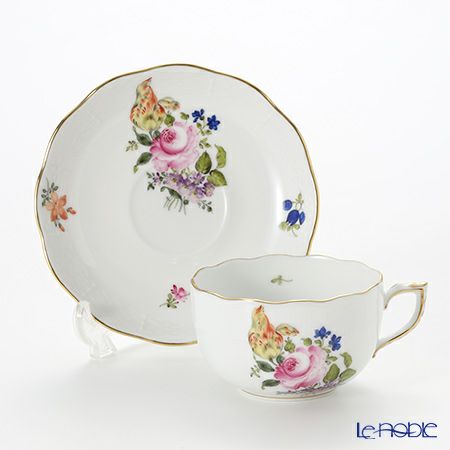 ヘレンド ザクセンフラワー VBSO-5 00724-0-00／724 ティーカップ＆ソーサー 200ml