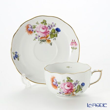 ヘレンド ザクセンフラワー VBSO-6 00724-0-00／724 ティーカップ＆ソーサー 200ml