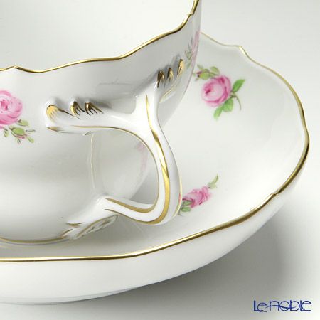マイセン（Meissen） スキャタードフラワー／ローズ 019110／00582 コーヒーカップ＆ソーサー 200ml