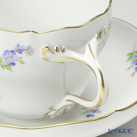 マイセン（Meissen） スキャタードフラワー／忘れな草 019310／00582 コーヒーカップ＆ソーサー 200ml