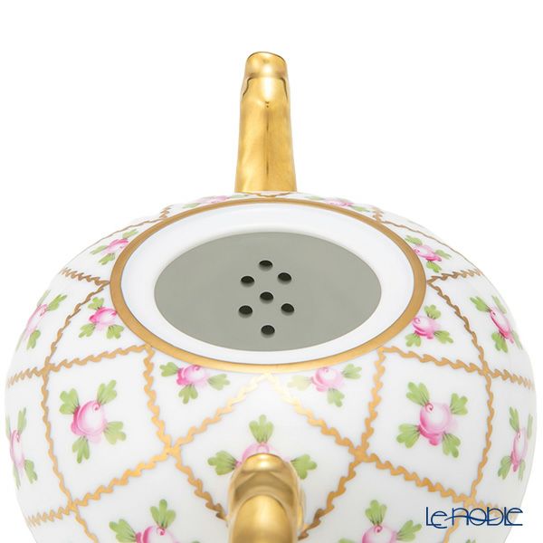 ヘレンド セーブル風の薔薇 SPROG ティーセット