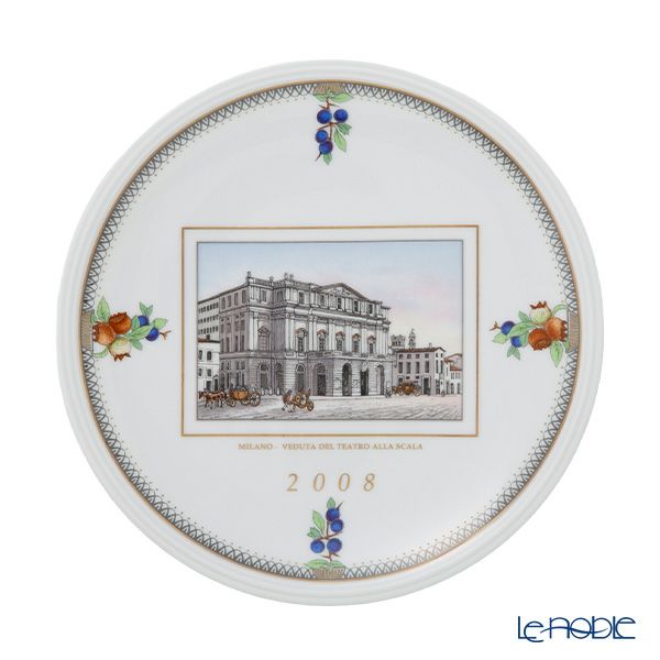 ジノリ1735／リチャード ジノリ（GINORI 1735／Richard Ginori） イヤープレート 2008年 ミラノ