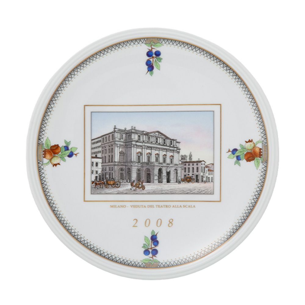 ジノリ1735／リチャード ジノリ（GINORI 1735／Richard Ginori） イヤープレート 2008年 ミラノ