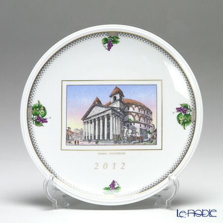 ジノリ1735／リチャード ジノリ（GINORI 1735／Richard Ginori） イヤープレート 2012年 「ローマ パンテオン神殿」