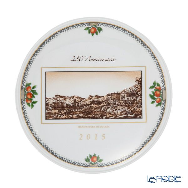ジノリ1735／リチャード ジノリ（GINORI 1735／Richard Ginori） イヤープレート 2015年 ドッチャ 開窯280周年記念