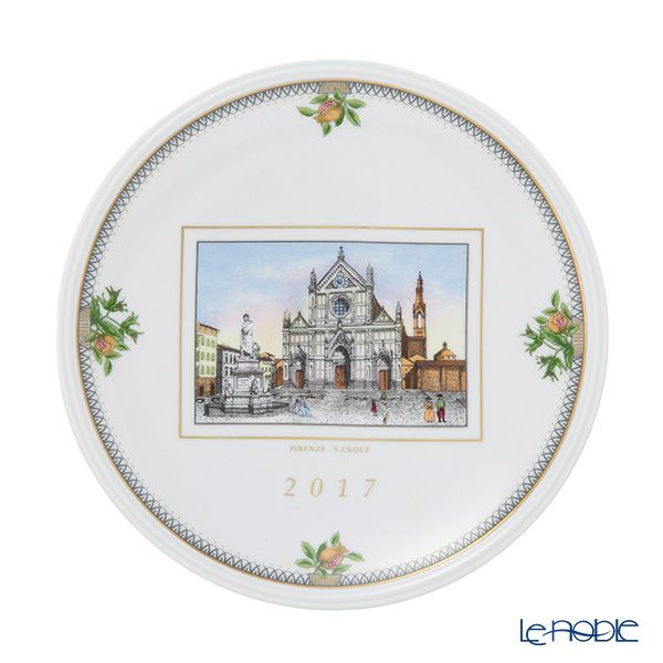 ジノリ1735／リチャード ジノリ（GINORI 1735／Richard Ginori） イヤープレート 2017年 St.クローチェ