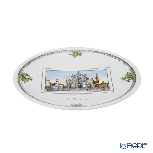 ジノリ1735／リチャード ジノリ（GINORI 1735／Richard Ginori） イヤープレート 2017年 St.クローチェ