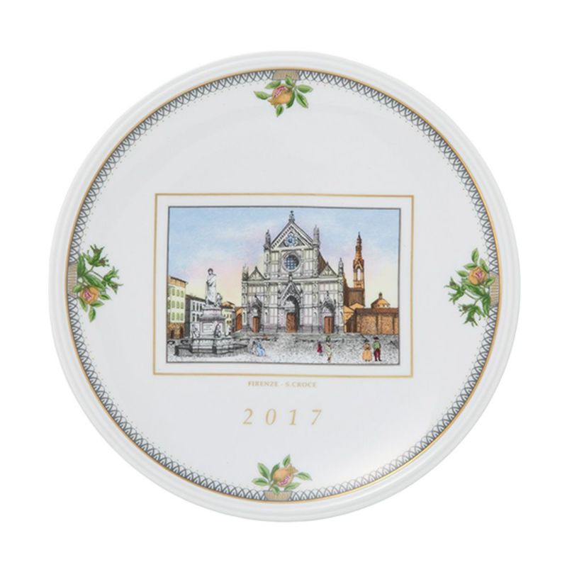 ジノリ1735／リチャード ジノリ（GINORI 1735／Richard Ginori） イヤープレート 2017年 St.クローチェ