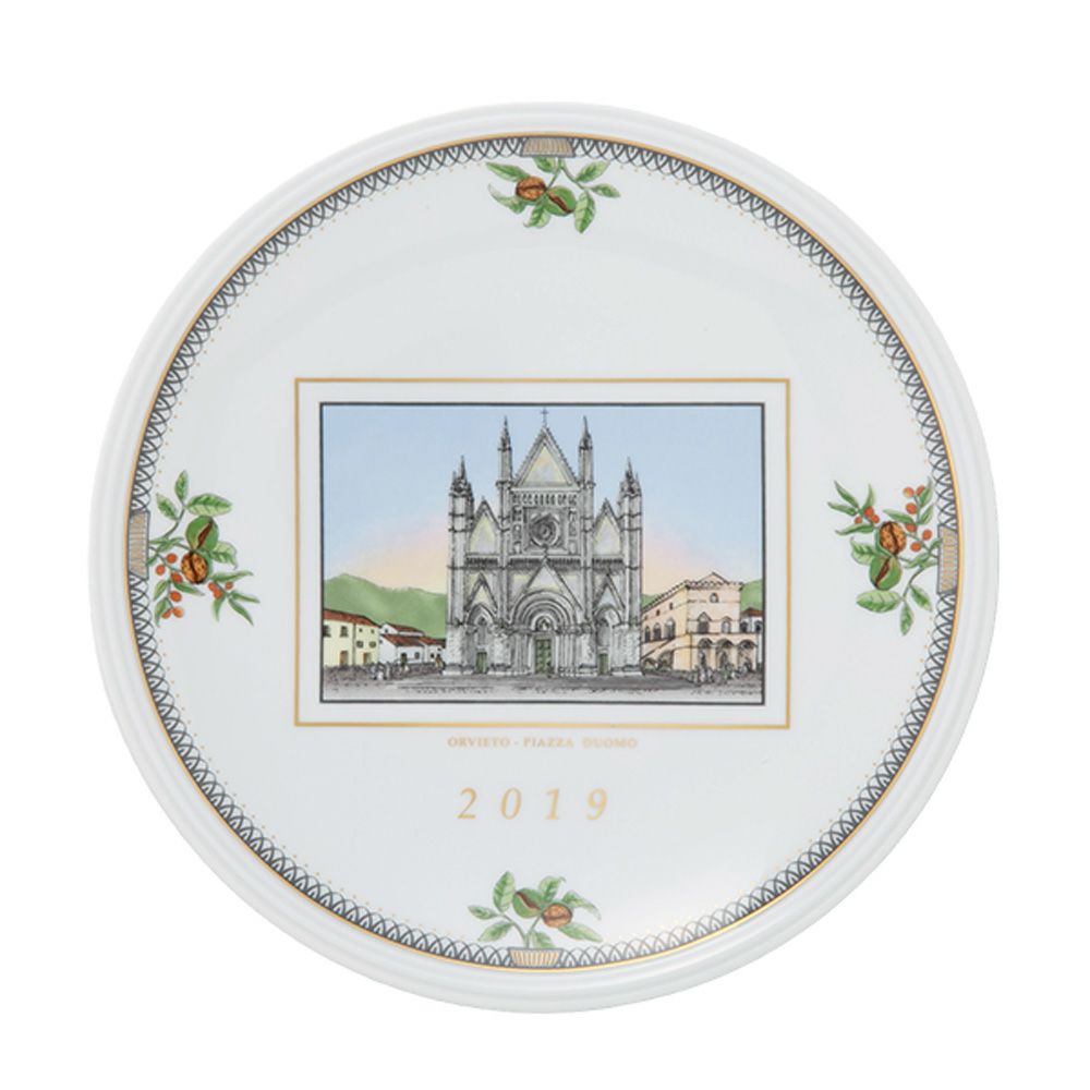 ジノリ1735／リチャード ジノリ（GINORI 1735／Richard Ginori） イヤープレート 2019年 オルヴィエート