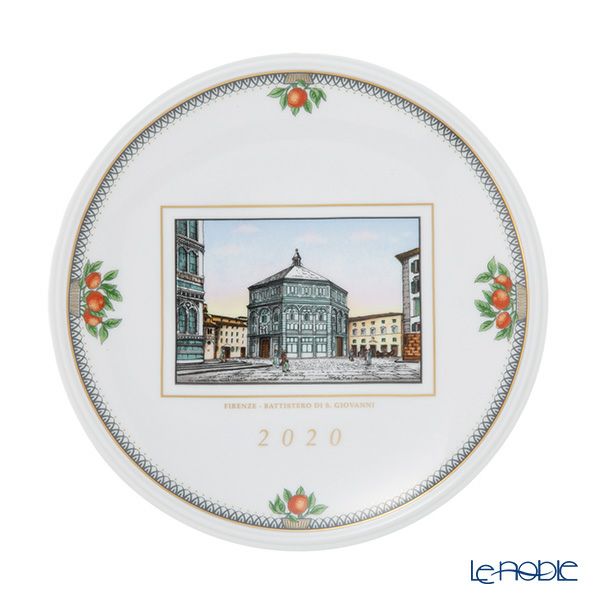 ジノリ1735／リチャード ジノリ（GINORI 1735／Richard Ginori） イヤープレート 2020年 フィレンツェ