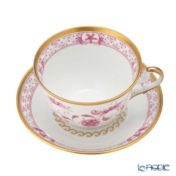 ジノリ1735／リチャード ジノリ（GINORI 1735／Richard Ginori） フロス ローザ ティーカップ＆ソーサー 270ml