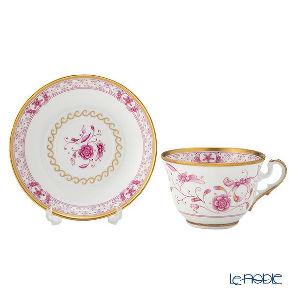 ジノリ1735／リチャード ジノリ（GINORI 1735／Richard Ginori） フロス ローザ ティーカップ＆ソーサー 270ml