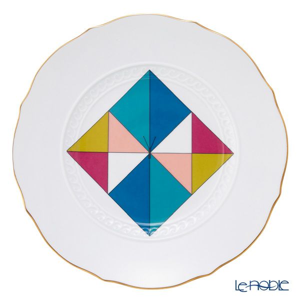 ジノリ1735／リチャード ジノリ（GINORI 1735／Richard Ginori）Bee White ビーホワイト ラウンドプラター 33cm