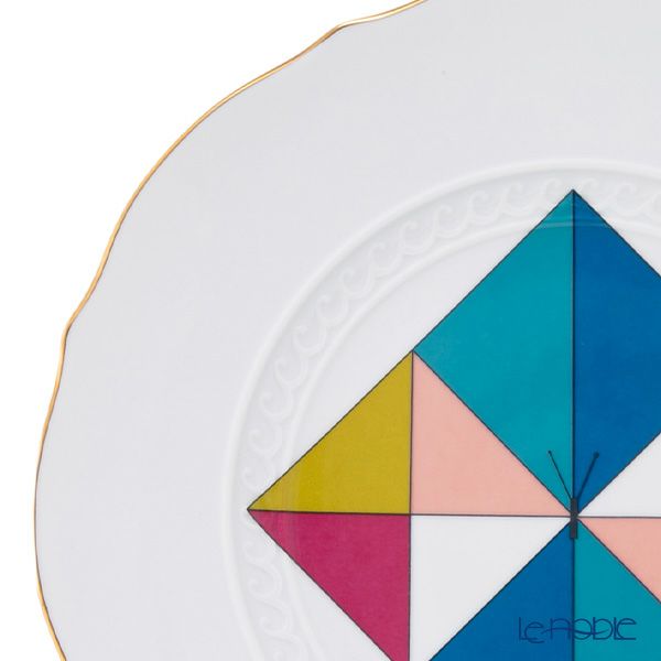 ジノリ1735／リチャード ジノリ（GINORI 1735／Richard Ginori）Bee White ビーホワイト ラウンドプラター 33cm